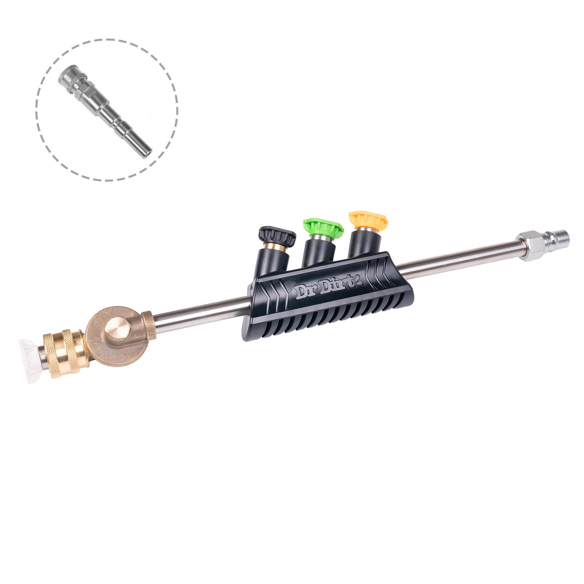 Suihkuputki Dr Dirt Magic Wand G3, SnapLock (2024), Ergo