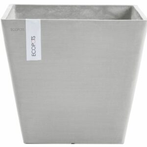 Ecopots Rotterdam ruukku 40 cm valkoharmaa