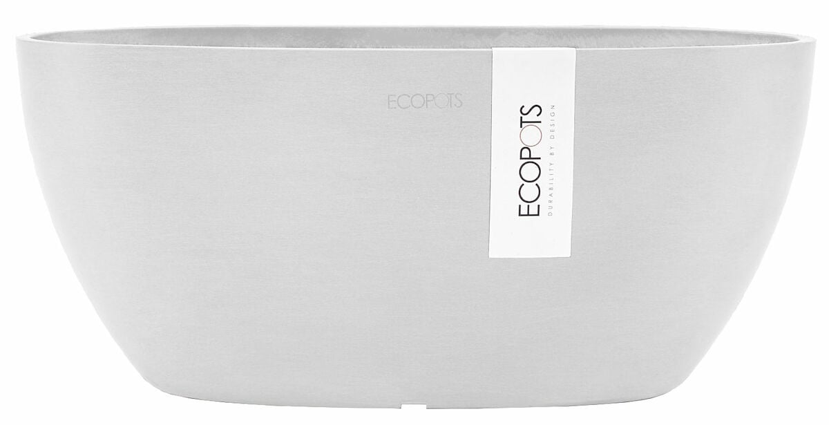 Ecopots Sofia ruukku 30 cm valkoinen