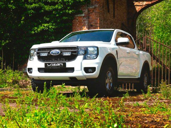 Lisävalosetti Ford Ranger XL/XLT (2023+), 2 x Lazer Triple-R 750, 2 x Triple-R 750 GEN2 (Parkkivalolla)