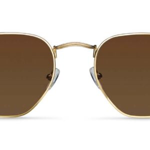 Eyasi Sunglasses Gold Kakao