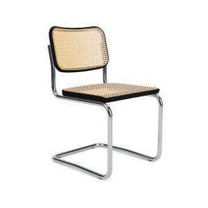 Knoll Cesca tuoli musta / rottinki