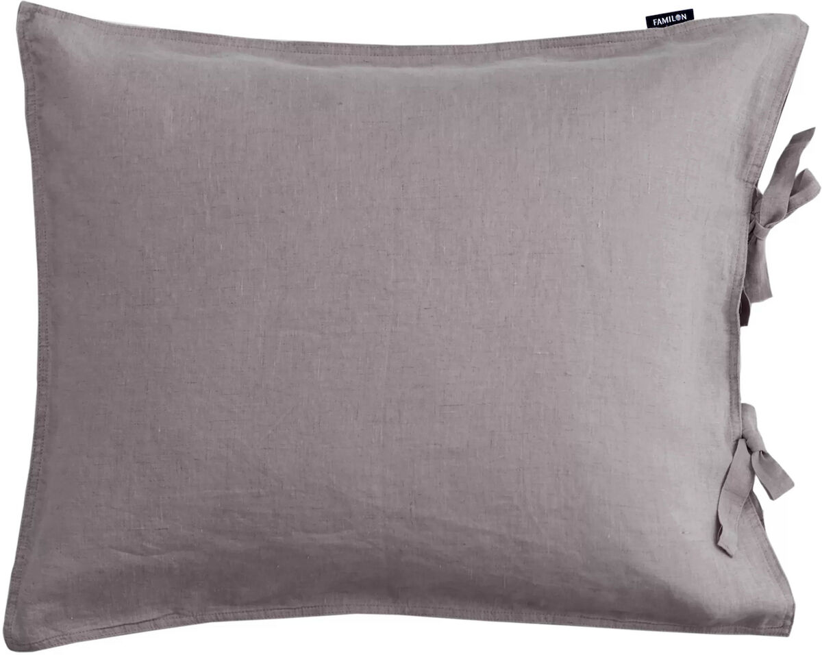Familon Hotel Style pellavatyynyliina 60x80 cm tummanharmaa