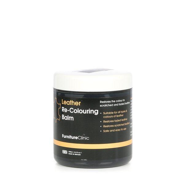 Värillinen nahkabalsami Furniture Clinic Re-Colouring Balm, 250 ml, Musta