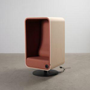 LoOok Industries Box Lounge työskentelymoduuli ruskea