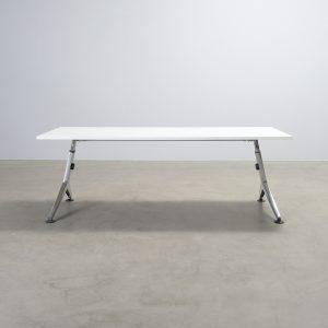 Työpöytä valkoinen 80 x 200 cm