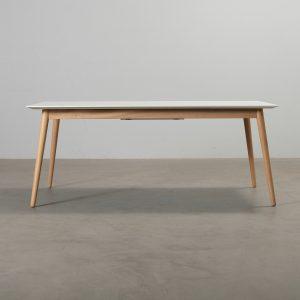 BoConcept Milano jatkettava ruokapöytä valkoinen