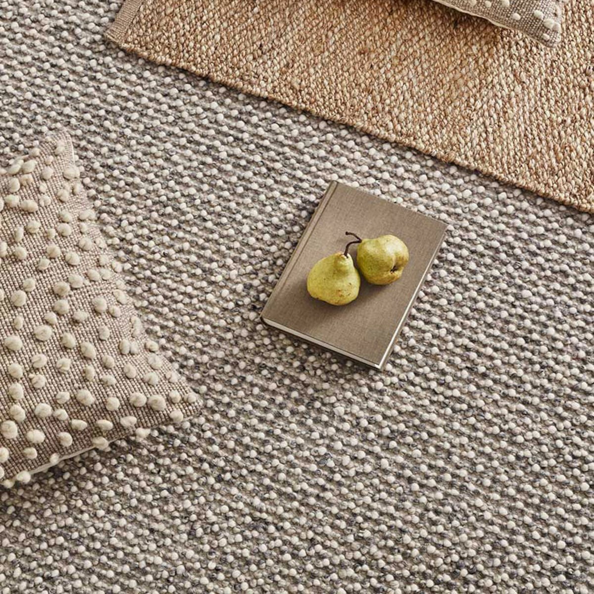 Finarte Keto villamatto 160x230 cm harmaa