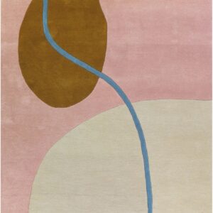 Finarte Ruukku villamatto 200x300 cm vaaleanpunainen