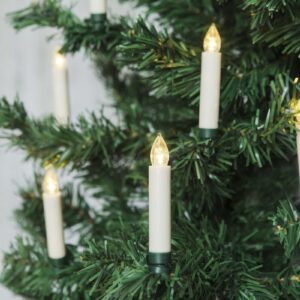 Finnlumor kauko-ohjattava kuusen kynttiläsarja 16LED