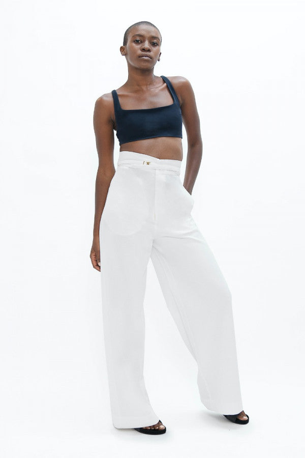 Florence FLR Pants White Dove