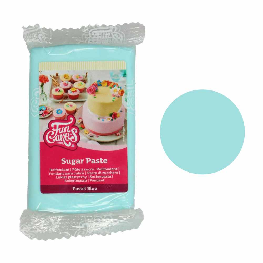 Sokerimassa - Pastellinsininen, 250g