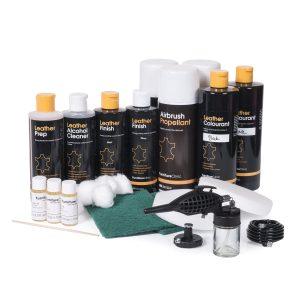 Nahanmaalaussetti Furniture Clinic Colourant Kit, Musta (BLK01)