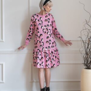 Frilla Mekko Pink Heroines