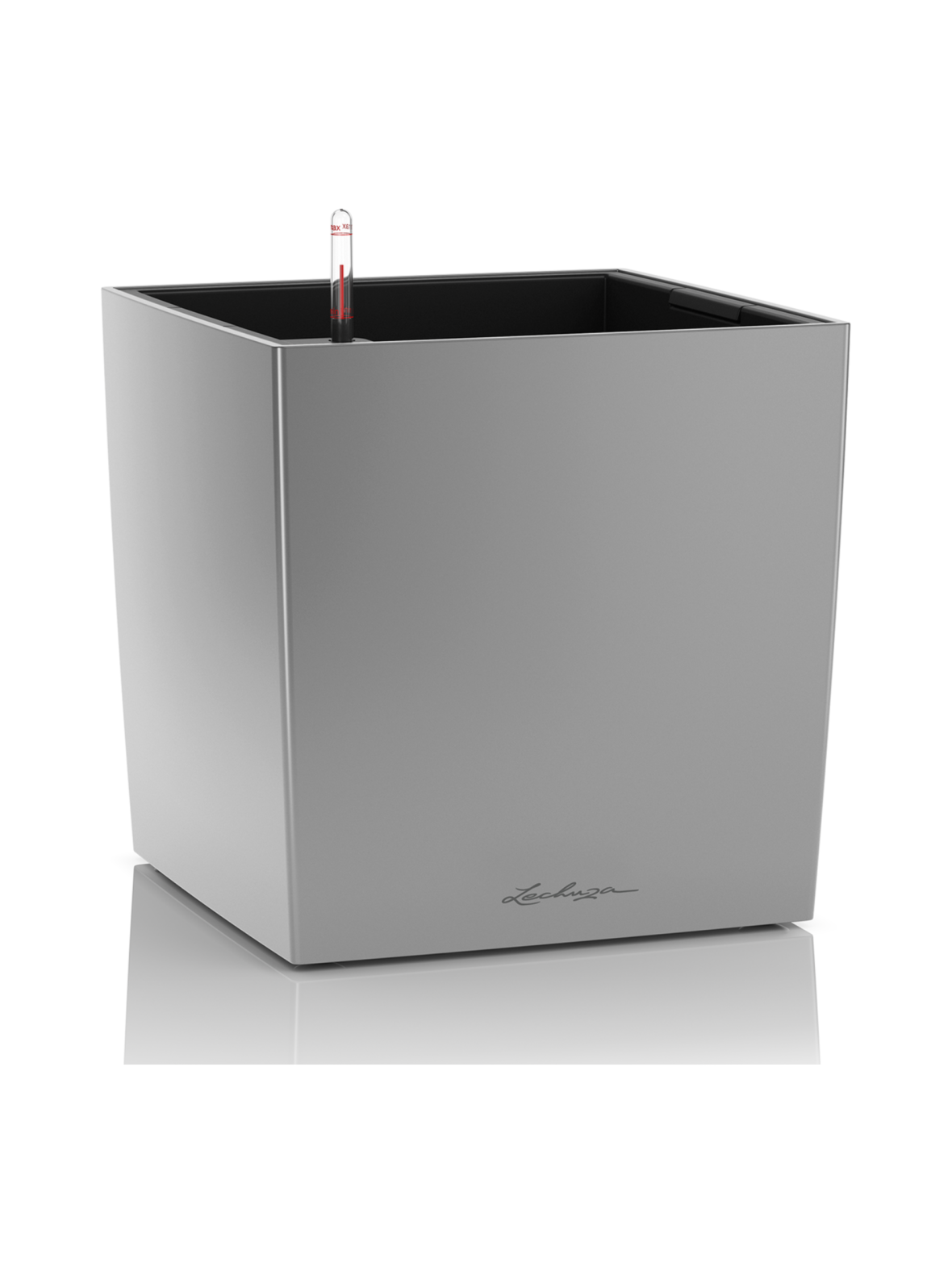 Cube premium 40 hopea altakasteluruukku pyörillä ∅40x40cm korkeus40cm