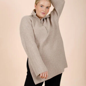 Half-Zip Villapaita Barley