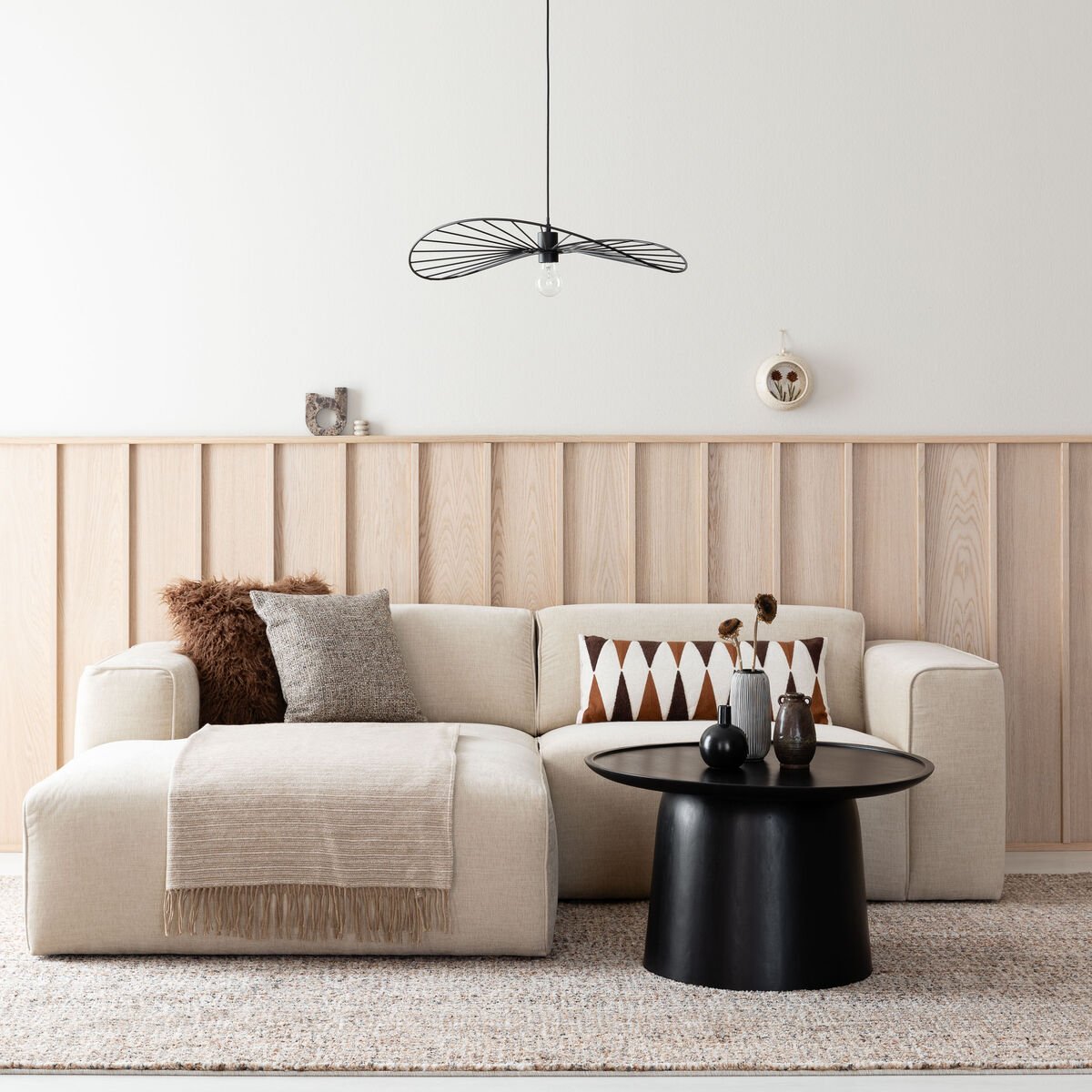 Hali divaanisohva vasen Home 05 beige, asiakaspalautus