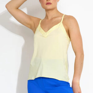 Harmony Glow Strap Top Yellow