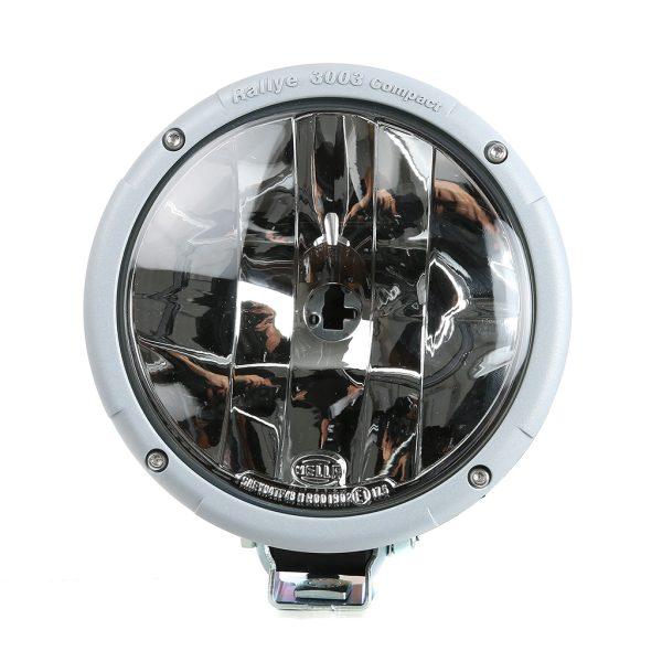 Lisävalo Hella Rallye 3003 Compact - Pyöreä / 17 cm, 2 kpl - Täydellinen setti