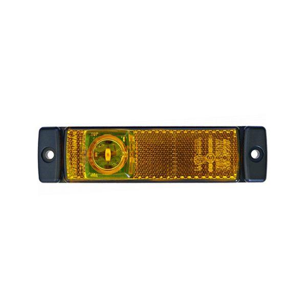 Huomiovalo /Äärivalo Hella Sidelight Horizontal ADR - 24V / 130 mm