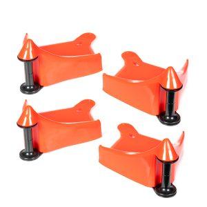 Letkunohjain CAR5 Hose Slides, 4 kpl