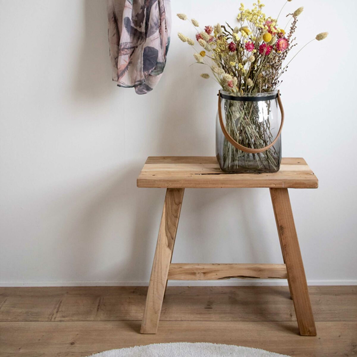 House Nordic Barcelona Teak penkki 50 cm