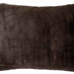 House Nordic Evira koristetyyny 45x60 cm tummanruskea