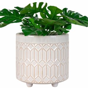 House Nordic keraaminen kukkaruukku Ø15,5 cm valkoinen