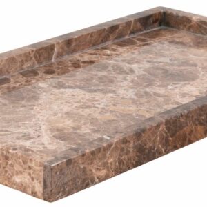 House Nordic marmoritarjotin 15x27x2 cm ruskea