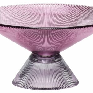 Hübsch Bonbon kulho Ø25 cm harmaa/pinkki