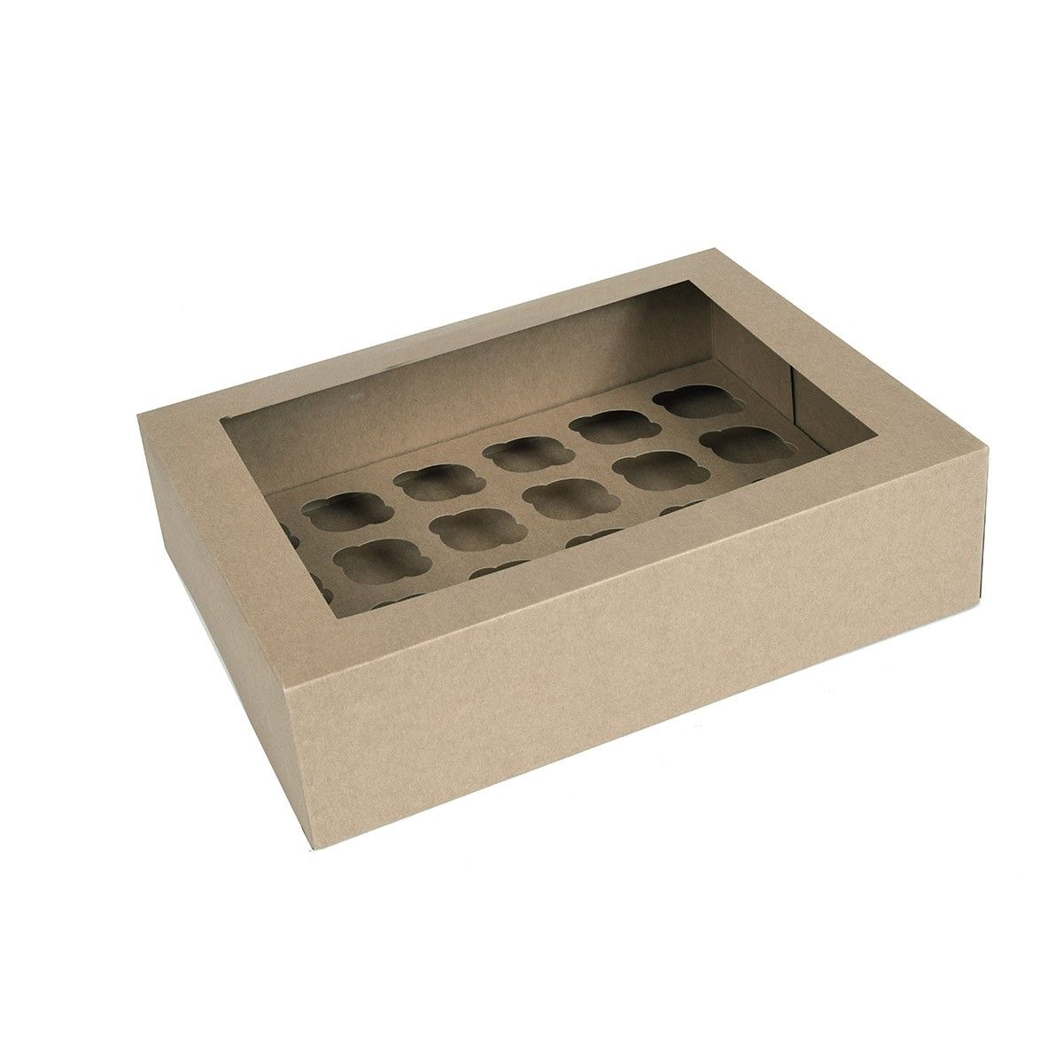 Mini-muffinilaatikko 24 koloa, 2 laatikkoa