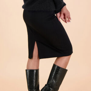 Comfy Pencil Skirt Black