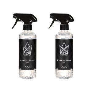 Lasinpesuaine King Carthur Glass Cleaner + Coat, 500 ml, 2 x 500 ml