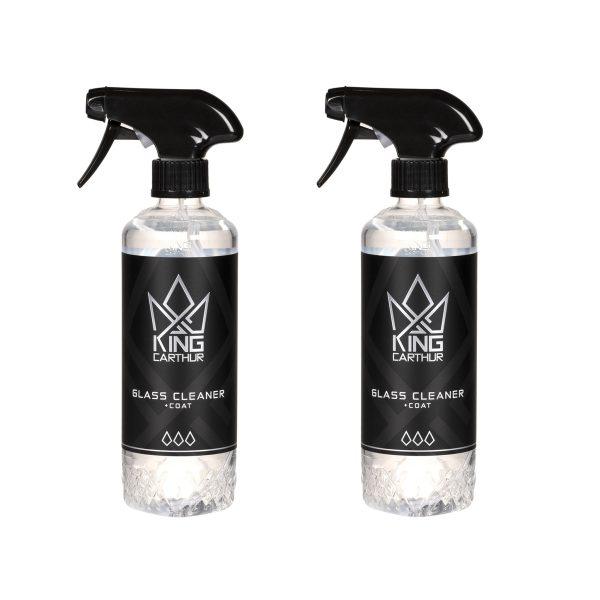 Lasinpesuaine King Carthur Glass Cleaner + Coat, 500 ml, 2 x 500 ml