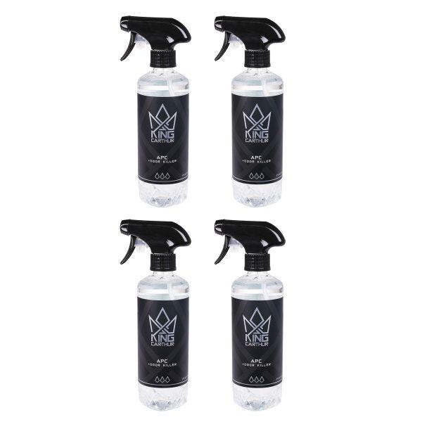 Sisätilojen puhdistusaine King Carthur APC + Odor Killer Invisible, 500 ml, 4 x 500 ml