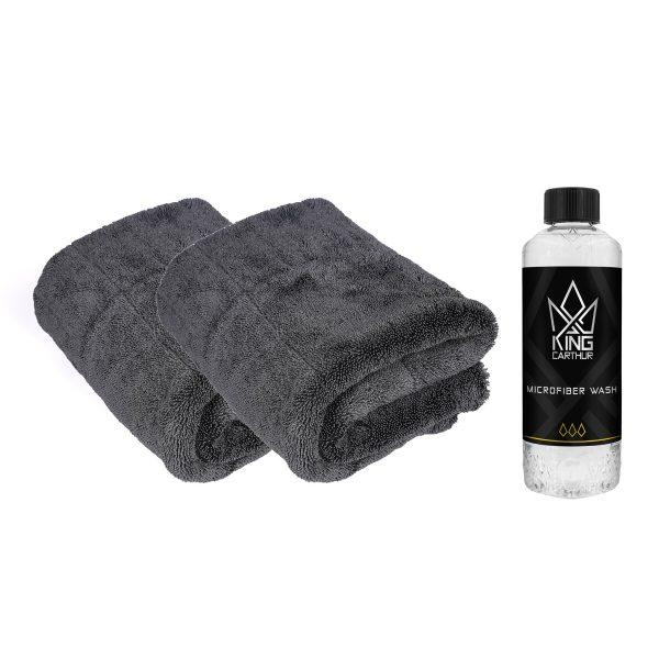 Kuivausliina King Carthur Black Diamond Gen2, 2 kpl + Mikrokuituliinojen pesuaine