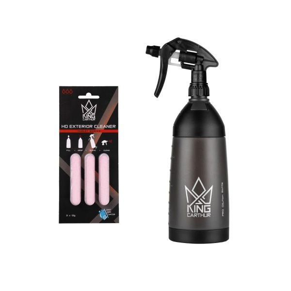 Puhdistusaine King Carthur HD Exterior Cleaner Tablet, Pesuainetabletit (3 kpl) + Sumutinpullo