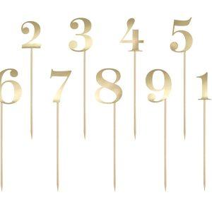 Numerotikut 1-10 Kulta