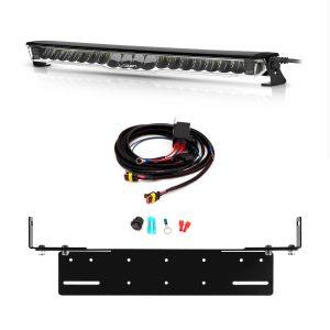 Lisävalo Lazer Glide Elite PL - Kaareva / 52 cm / 130W / Ref. 12.5, 1 kpl - Täydellinen setti