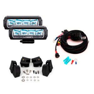 Lisävalosetti Ford Transit Custom (2024+), 2 x Lazer Triple-R 750, 2 x Triple-R 750 Elite GEN2 (E-Boost)