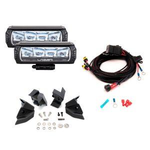 Lisävalosetti Lazer Toyota Tacoma (2023+), 2x Lazer Triple-R 750 , Triple-R 750 Elite GEN2 (E-Boost)