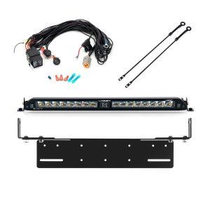 Lisävalo Lazer Linear 18 Elite i-LBA - Suora / 53 cm / 135W / Ref. 17.5, 1 kpl - Täydellinen setti uppoasennustelineellä