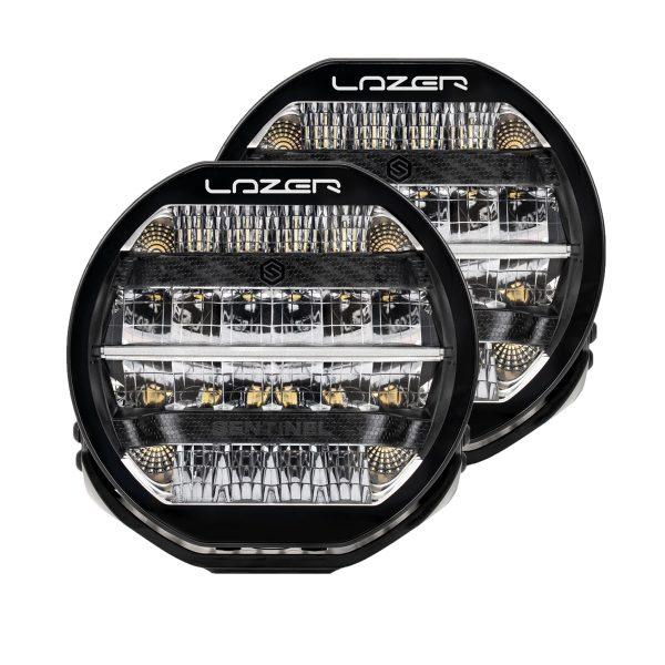 Lisävalo Lazer Sentinel 9 Standard - Pyöreä / 23 cm / 87 W / Ref. 20, 2 kpl