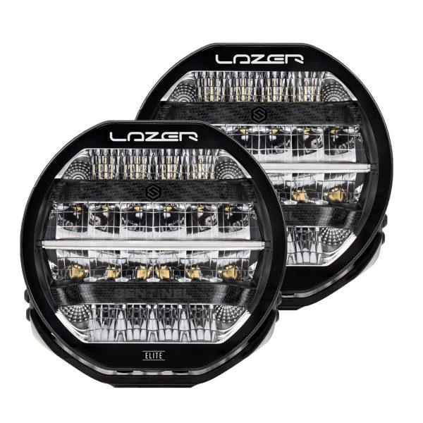 Lisävalo Lazer Sentinel 9 Elite - Pyöreä / 23 cm / 145 W / Ref. 20, 2 kpl