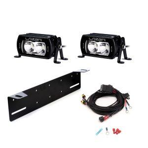Lisävalo Lazer ST2 Evolution - Suora / 12 cm / 22W / Ref. 7.5, 2 kpl - Täydellinen setti