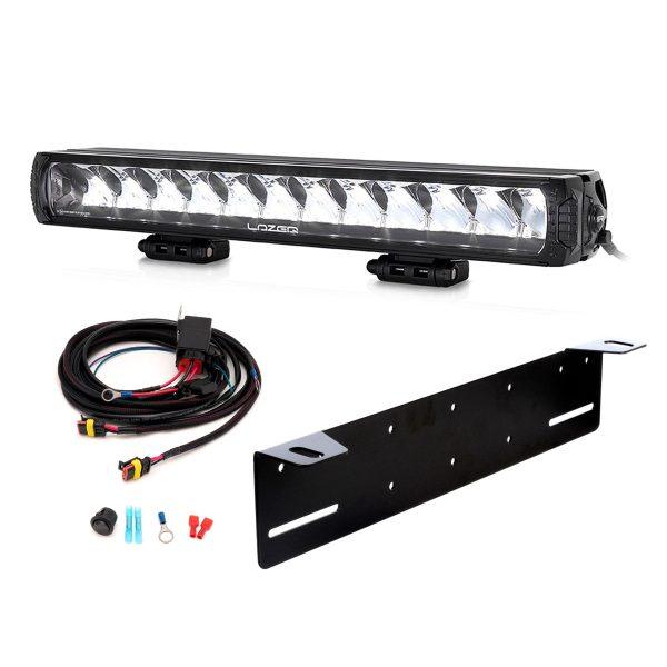 Lisävalo Lazer Triple-R 1250 Parkkivalolla GEN2 - Suora / 59 cm / 125W / Ref. 20, 1 kpl - Täydellinen setti