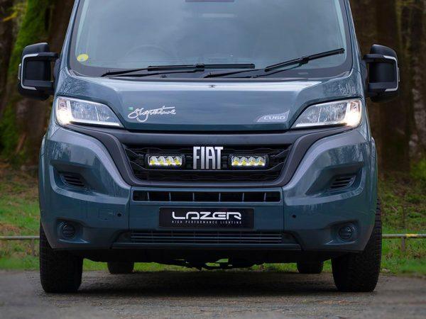Lisävalosetti Fiat Ducato (2022+), 2 x Lazer Triple-R 750, 2 x Triple-R 750 GEN2 (Parkkivalolla)