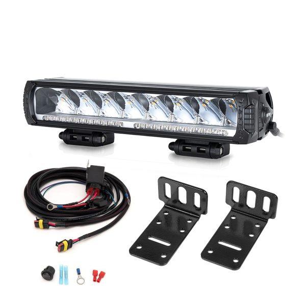 Lisävalo Lazer Triple-R 1000 GEN2 Double Beacon - Suora / 41 cm / 88W / Ref. 12.5, 1 kpl - Täydellinen setti