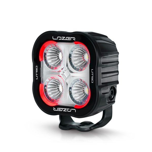Työvalo Lazer Utility-50 - 10 cm / 50W / Leveä, Utility-50 (Punaisella takavalolla)