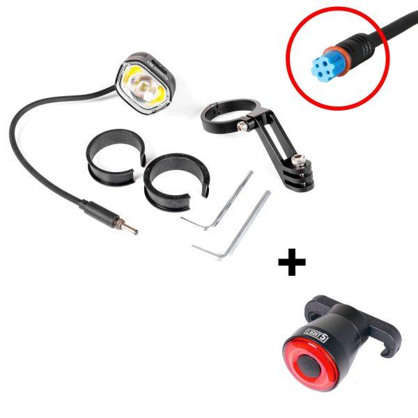 Sähköpyörän valo Light5 EB1000 - 1000 lm / Bosch, Etuvalo + Light5 Blip takavalo (Performance CX Gen 4 Smart System BES3)